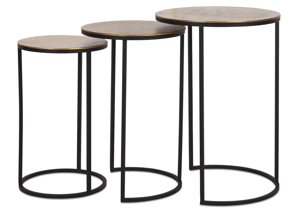 Mirri Nesting Table Set -Brass