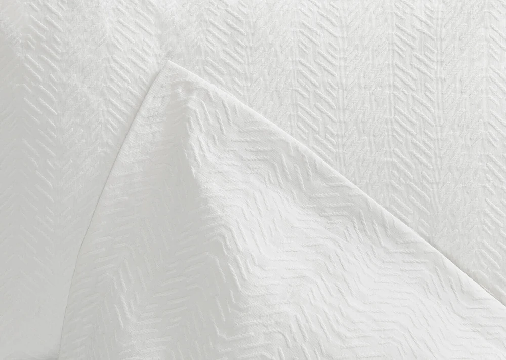 Monclair Cotton Duvet Set Queen White