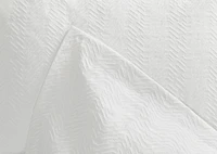 Monclair Cotton Duvet Set Queen White