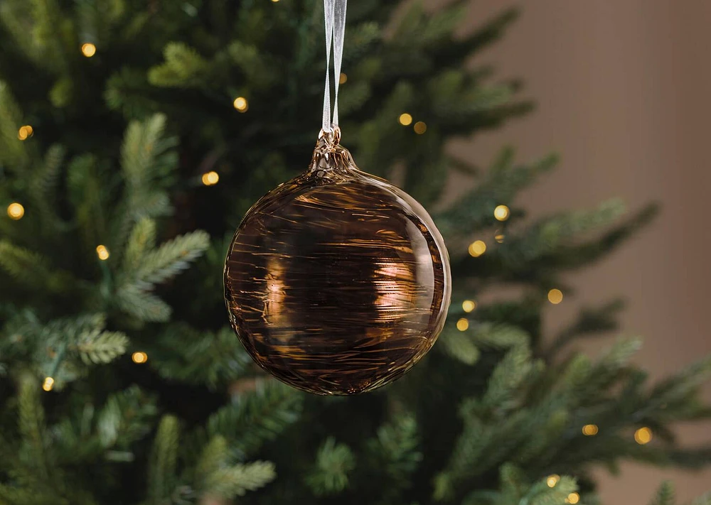 Andra Ball Ornament Brown