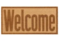 Welcome Doormat Natural