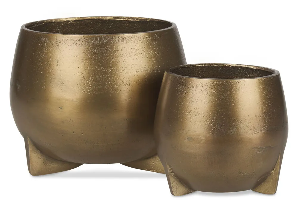 Novah Planter Large Gold