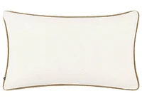 Mala Pillow 14x24 Ivory/Savanna