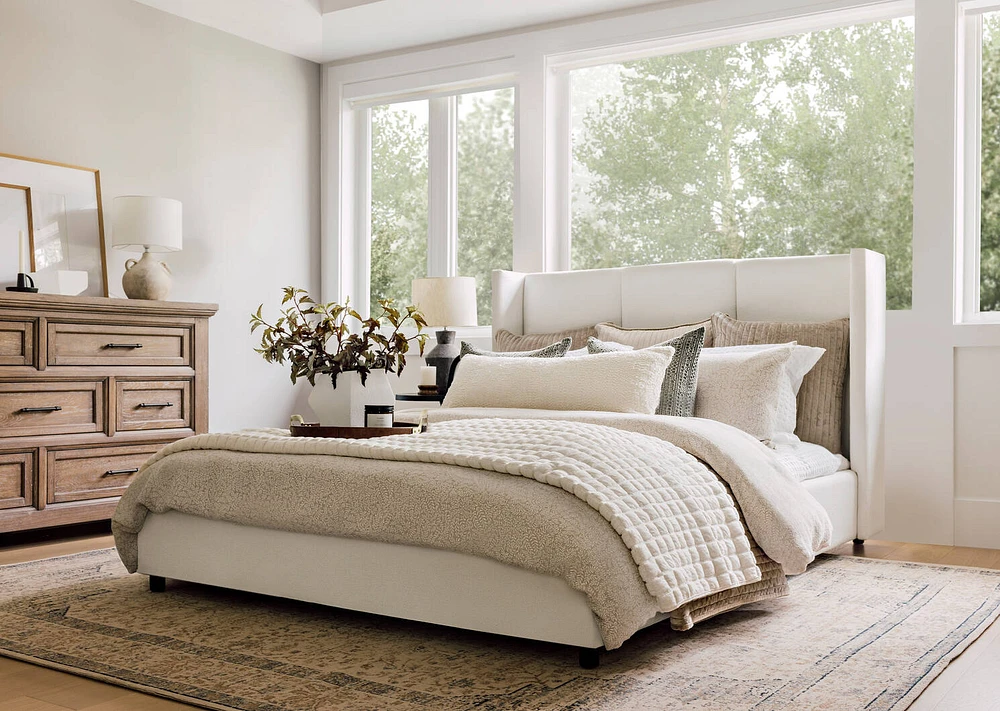 Alexander Bed -Orah Cloud, QUEEN