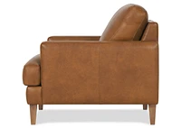 Nicolo Leather Armchair -Dutton Cinnamon