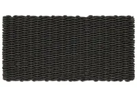 Rope Doormat Black