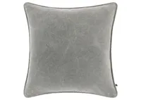 Kendall Velvet Pillow 20x20 Light Gre