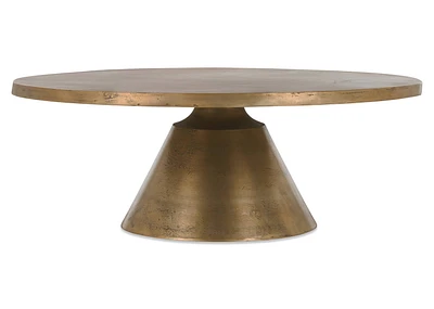Gershwin Coffee Table 43" -Brass