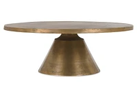 Gershwin Coffee Table 43" -Brass