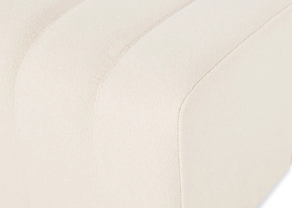 Luci Square Ottoman -Ella Cream