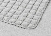 Lassen Cotton Bed Throw Light Grey