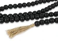 Nyla Wood Beads Black