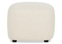 Kodie Ottoman -Amalie Ivory