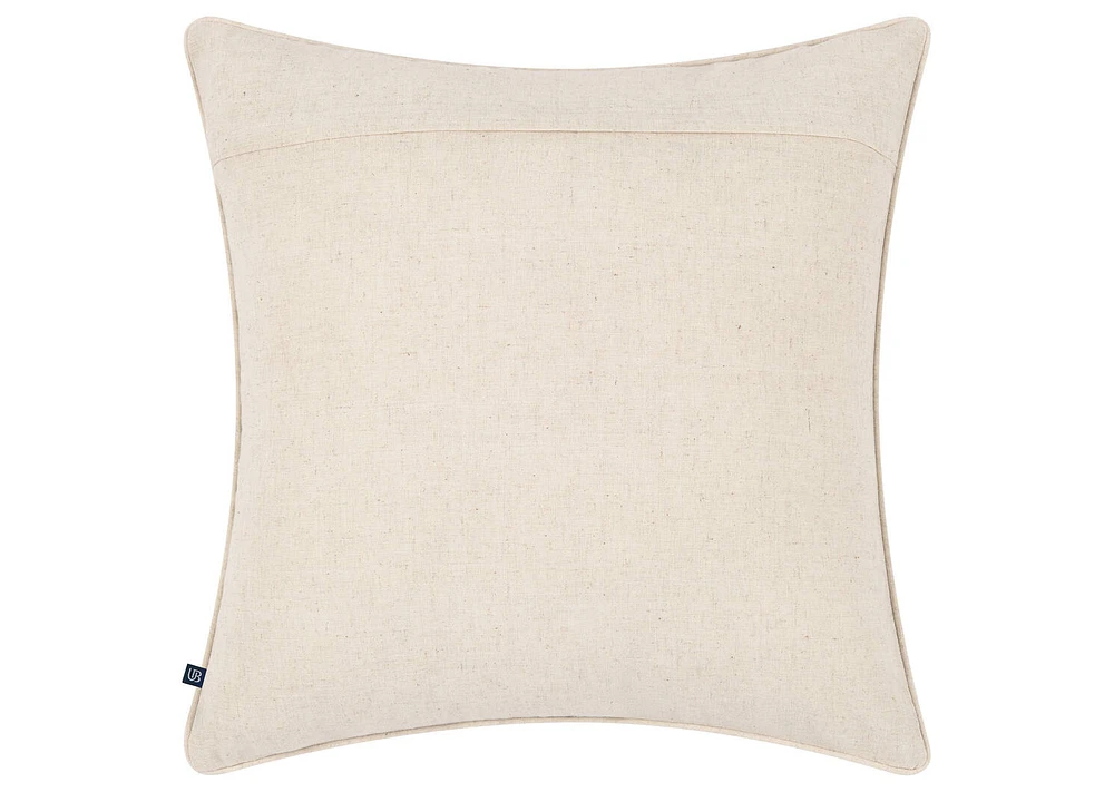 Lydia Cotton Pillow 20x20 Grey/Sand