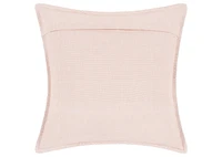 Aria Cotton Pillow 20x20 Pink Dust