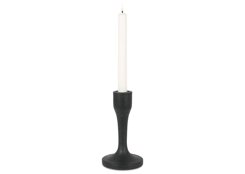 Baffin Candle Holder Short Black