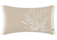 Rena Pillow 14x24 Sand/Ivory