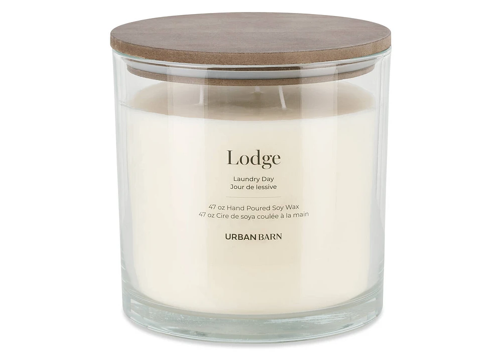Lodge Candle Laundry Day