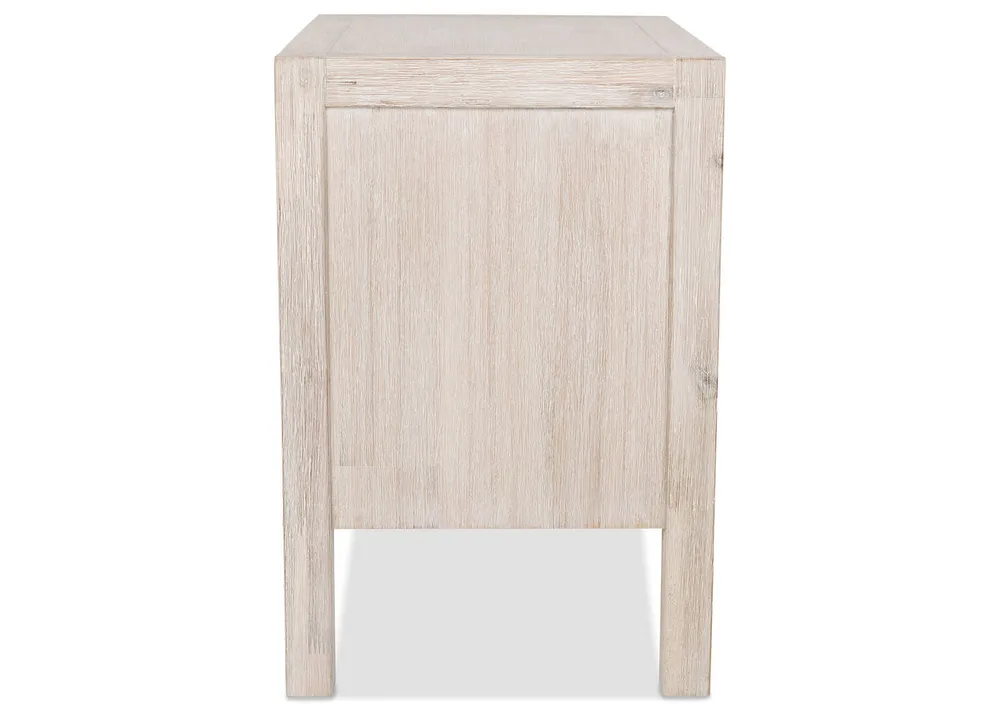 Callahan Nightstand -Finn Parchment