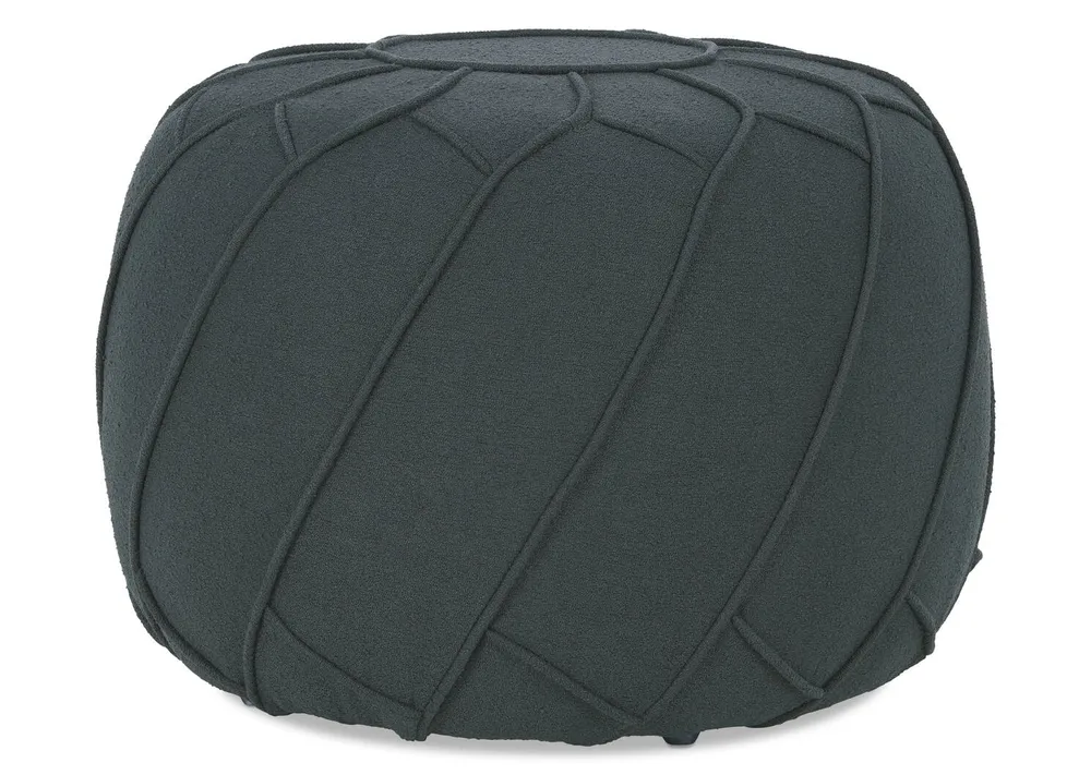 Scarlett Ottoman -Ella Charcoal