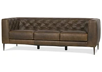 Marcello Leather Sofa -Waco Tobacco