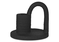 Newton Candle Holder Black