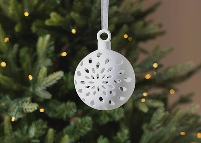 Starburst Porcelain Ornament