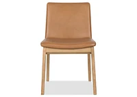 Ciera Leather Dining Chair -Olson Camel