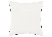 Roque Pillow 20x20 Ivory/Black