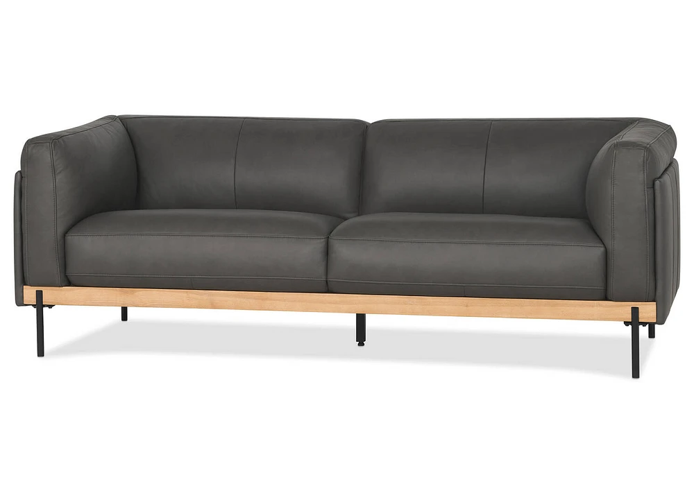 Vincent Leather Sofa -Kai Sedona
