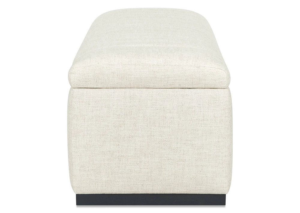 Oliver Storage Bench -Levie Sand