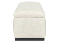 Oliver Storage Bench -Levie Sand