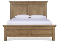 Tremblant Bed -Miles Khaki, QUEEN