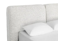 Ewan Storage Bed -Yuri Oyster, QUEEN