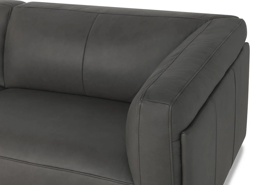 Vincent Leather Sofa -Kai Sedona