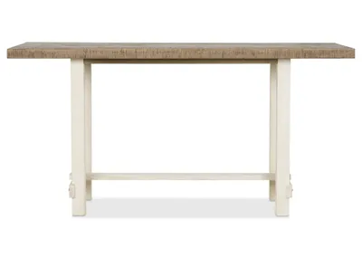 Rutherford Counter Table -Herst Dune/Wht