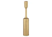 Claret Candle Holder Gold