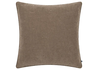 Hartman Velvet Pillow 24x24 Mushroom