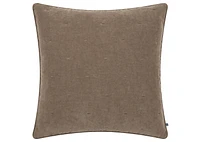 Hartman Velvet Pillow 24x24 Mushroom