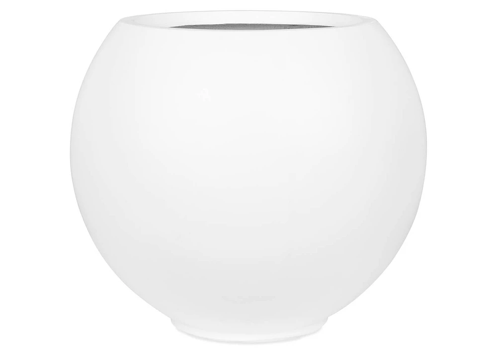 Reyes Outdoor Planter Large White