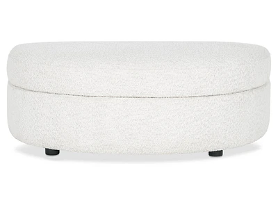 Alma Storage Ottoman -Cali Snow