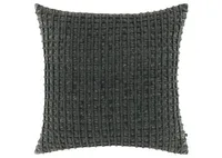 Evaton Cotton Pillow 20x20 Dark Grey