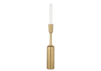 Claret Candle Holder Gold