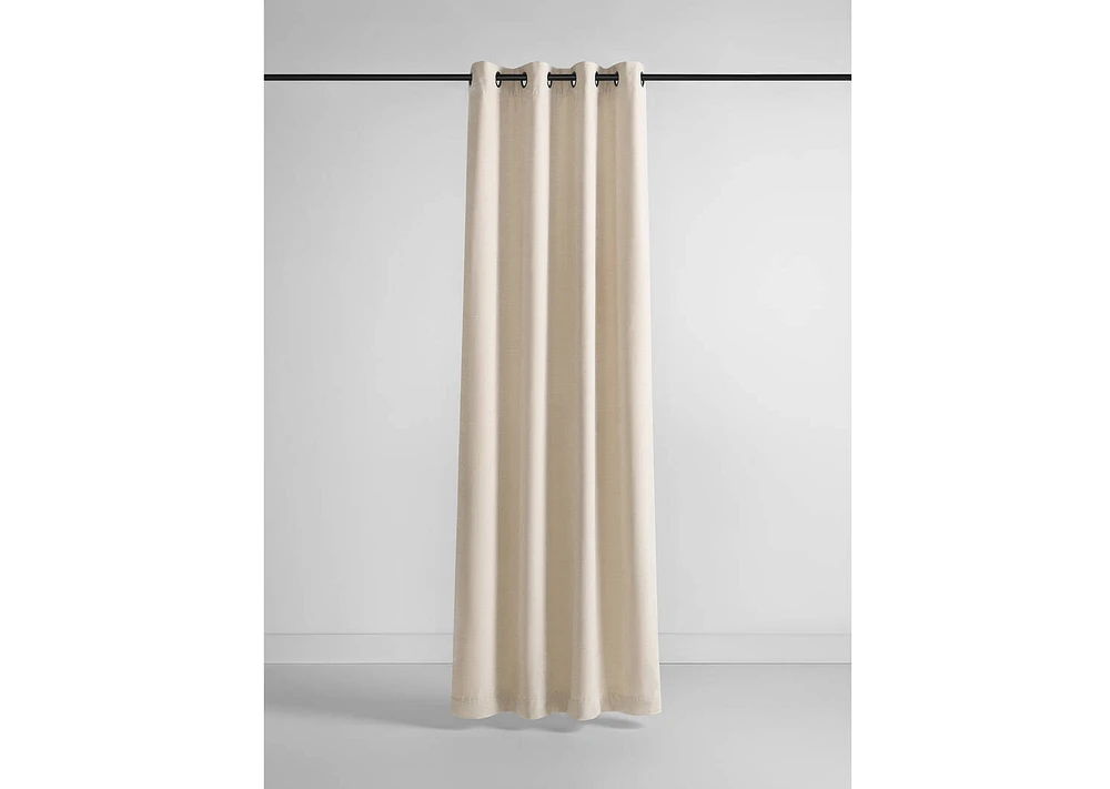 Warner Velvet Curtain 96 Sand