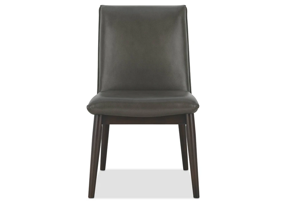 Esmae Leather Dining Chair -Reede Charco