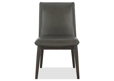 Esmae Leather Dining Chair -Reede Charco