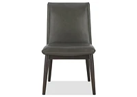 Esmae Leather Dining Chair -Reede Charco