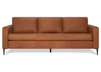 Lucca Leather Sofa -Attica Cinnamon