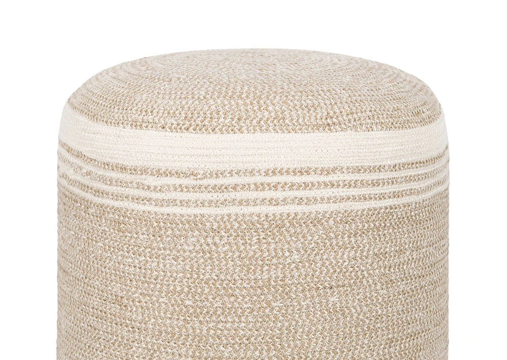 Renning Pouf Natural/Ivory