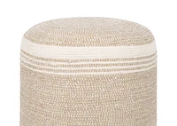 Renning Pouf Natural/Ivory